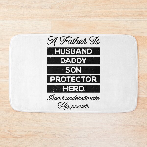 Item preview, A Father Is Husband Daddy Son Protector Hero, Father's Day designed and sold by ambaart.
