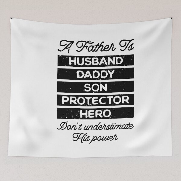 Item preview, A Father Is Husband Daddy Son Protector Hero, Father's Day designed and sold by ambaart.
