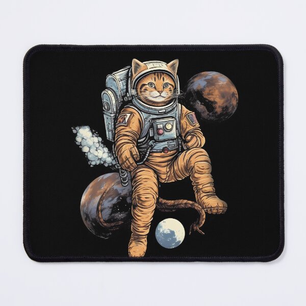 Item preview, Chill Space Cat designed and sold by purrestrial-co.