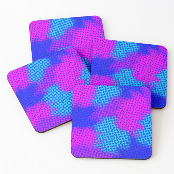 Item preview, Spotted dark Pink Blue designed and sold by awsomepatterns.