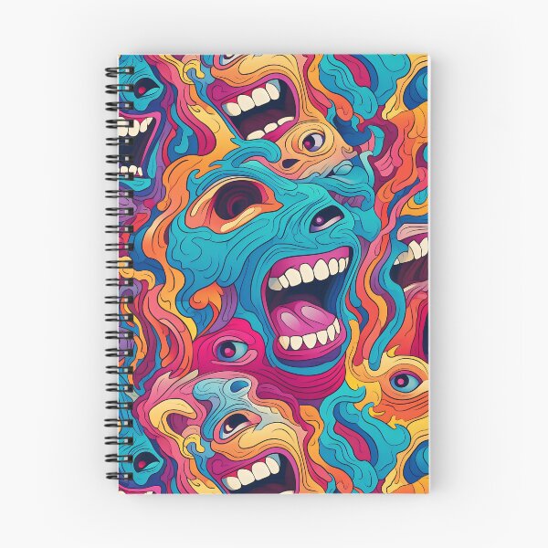 Item preview, Psychedelic Screams designed and sold by MonkeDesigns.