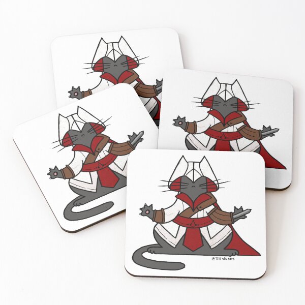 Item preview, Ezio MEOWditore designed and sold by TheVixCats.
