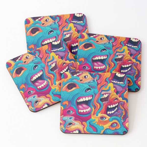 Item preview, Psychedelic Screams designed and sold by MonkeDesigns.