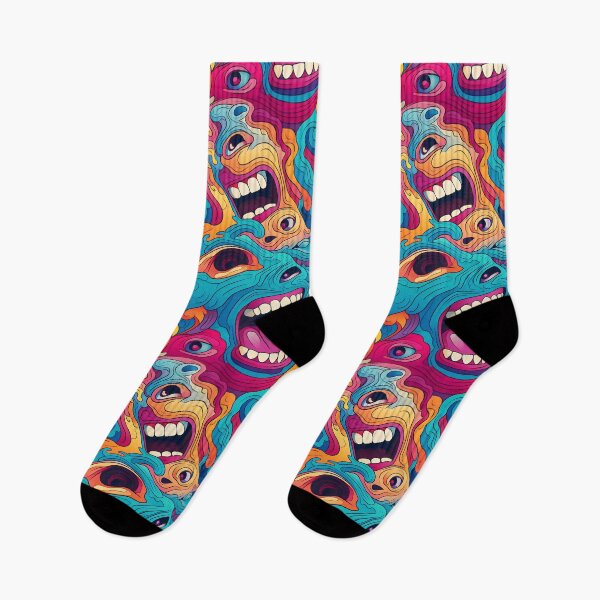 Item preview, Psychedelic Screams designed and sold by MonkeDesigns.