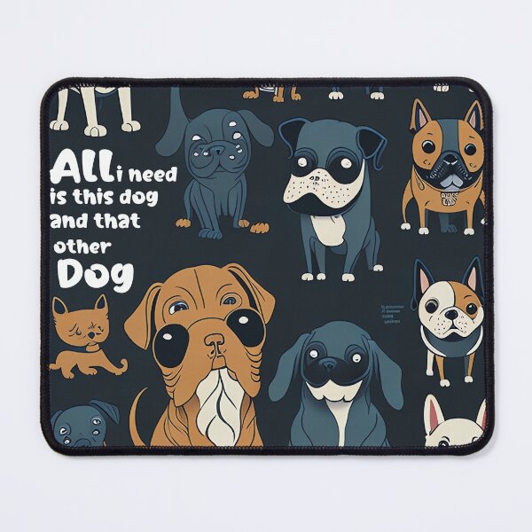 Item preview, All i need is this dog and that other dog: Discover the Canine Connection, Smiles Galore designed and sold by Paolospresent.
