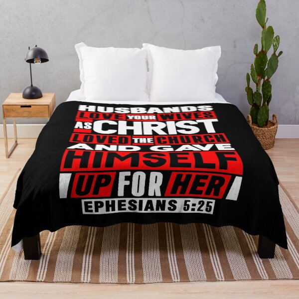 Item preview, Ephesians 5:25 Husbands Love Your Wives As Christ Loved The Church designed and sold by plushism.