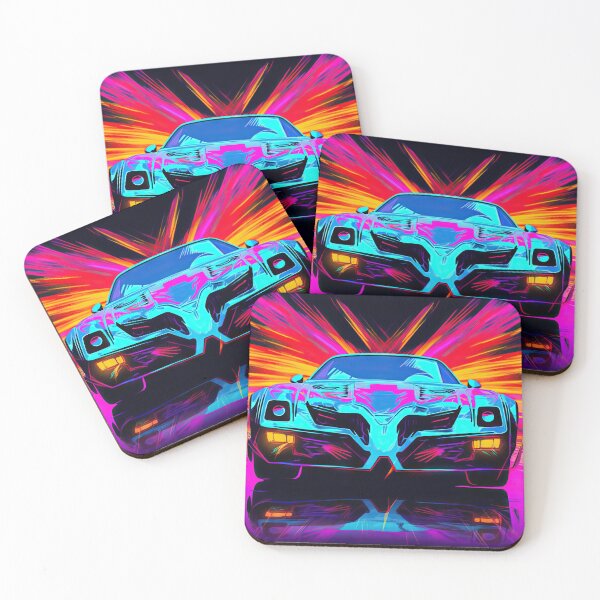 Item preview, Retro Car Digital Illustrations: A Journey to the 80s-90s designed and sold by Piotrek0001.