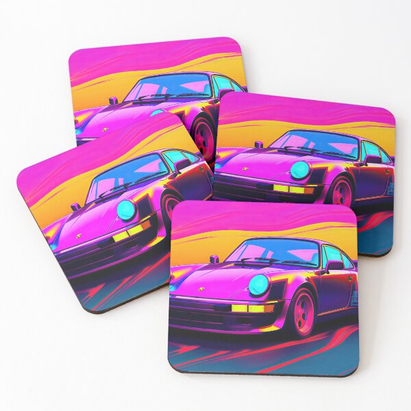 Item preview, Retro Car Digital Illustrations: A Journey to the 80s-90s designed and sold by Piotrek0001.