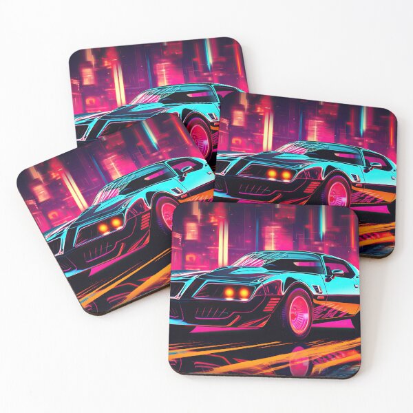 Item preview, Retro Car Digital Illustrations: A Journey to the 80s-90s designed and sold by Piotrek0001.