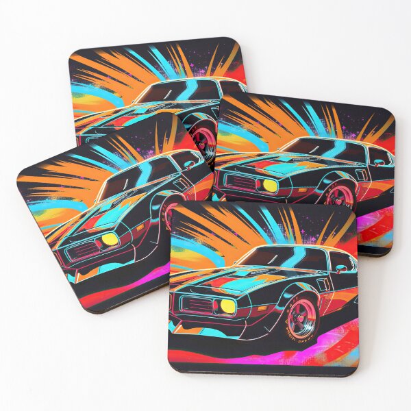 Item preview, Retro Car Digital Illustrations: A Journey to the 80s-90s designed and sold by Piotrek0001.