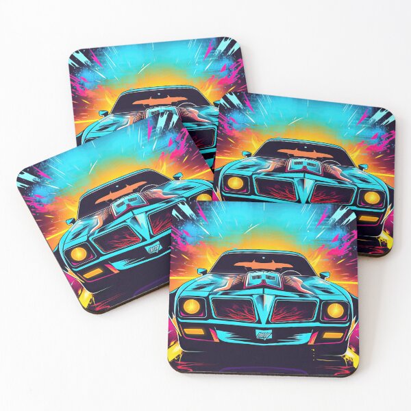 Item preview, Retro Car Digital Illustrations: A Journey to the 80s-90s designed and sold by Piotrek0001.