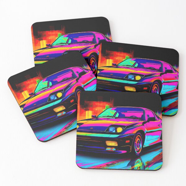 Item preview, Retro Car Digital Illustrations: A Journey to the 80s-90s designed and sold by Piotrek0001.