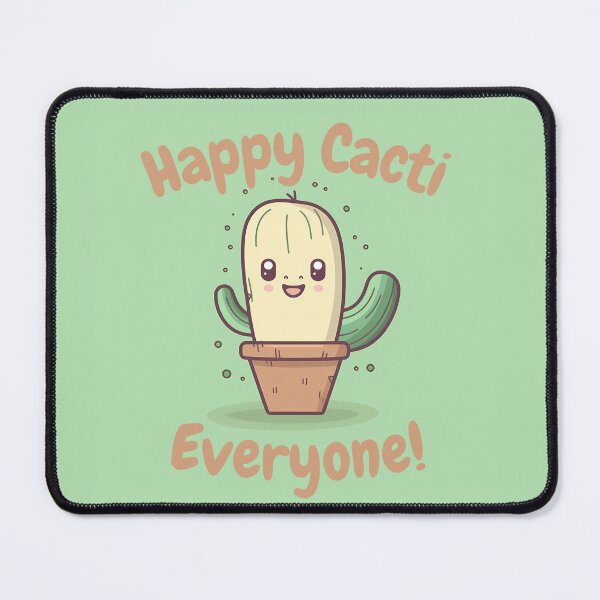 Item preview, Happy Cacti Everyone! Just a Succulents Loving Ghost designed and sold by AdiRemba.