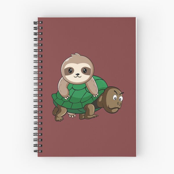 Item preview, Cute sloth hanging above the turtle shell  designed and sold by Donutlovers.