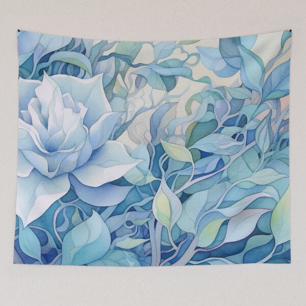Item preview, melody of blue roses 2 designed and sold by FlaskLab.