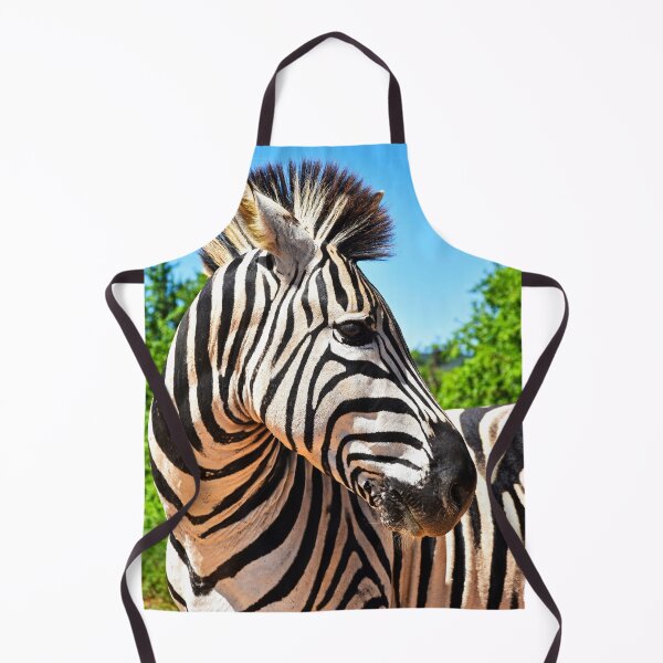 Item preview, Zebra Portrait | wildlife photography designed and sold by Mii-pics.