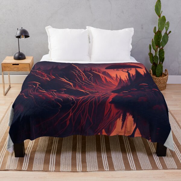 Item preview, Immerse yourself in a world where extraordinary flowers, bush formations, and mushroom growths coexist in perfect harmony. designed and sold by RedArtG09.