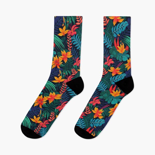 Item preview, Tropical - Bright Flowers over Berries designed and sold by IMP-creative.