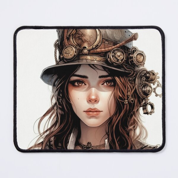 Item preview, Girl Steampunk Portrait . designed and sold by IrinaMinevich.