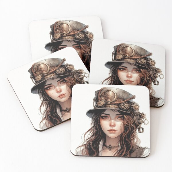 Item preview, Girl Steampunk Portrait . designed and sold by IrinaMinevich.