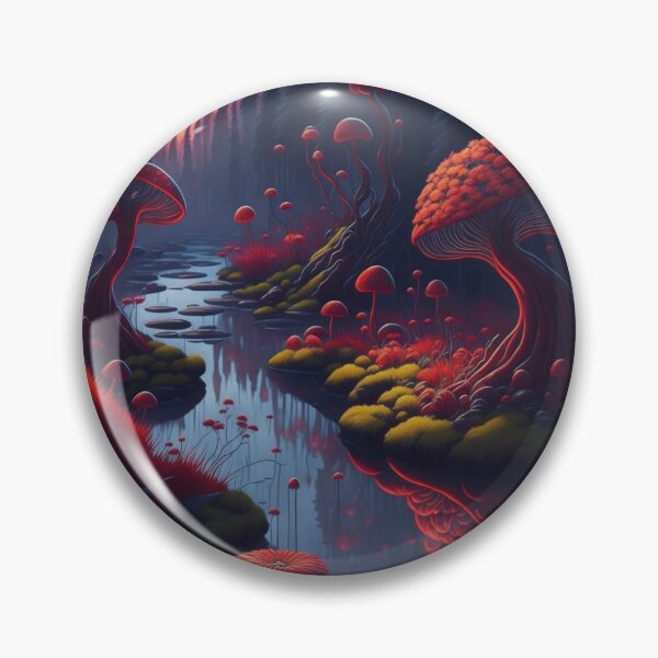 Artikelvorschau, Journey into a surreal and captivating natural landscape, where the beauty of nature takes on a truly magical form. entworfen und verkauft von RedArtG09.