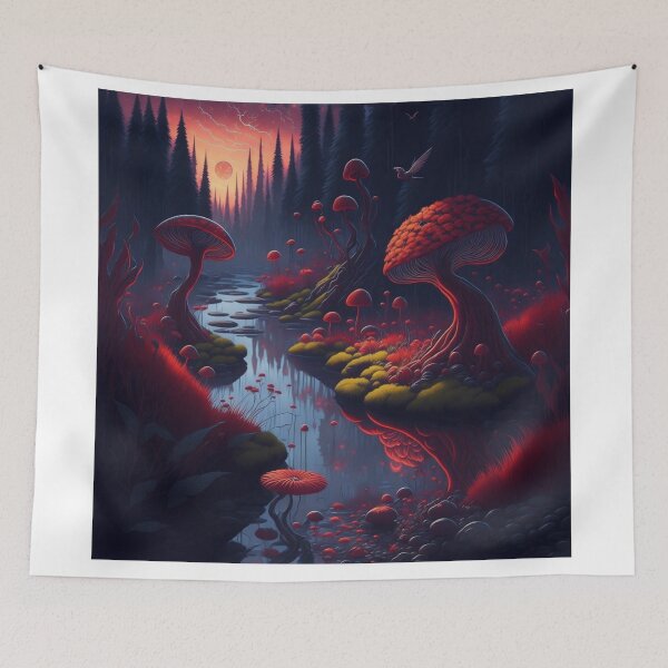 Item preview, Journey into a surreal and captivating natural landscape, where the beauty of nature takes on a truly magical form. designed and sold by RedArtG09.