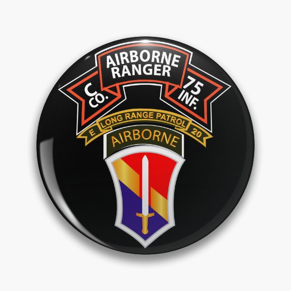 Item preview, SSI - Vietnam - C Co 75th Ranger - 1st FF - E-20 Inf wo DS designed and sold by Military Insignia Products.