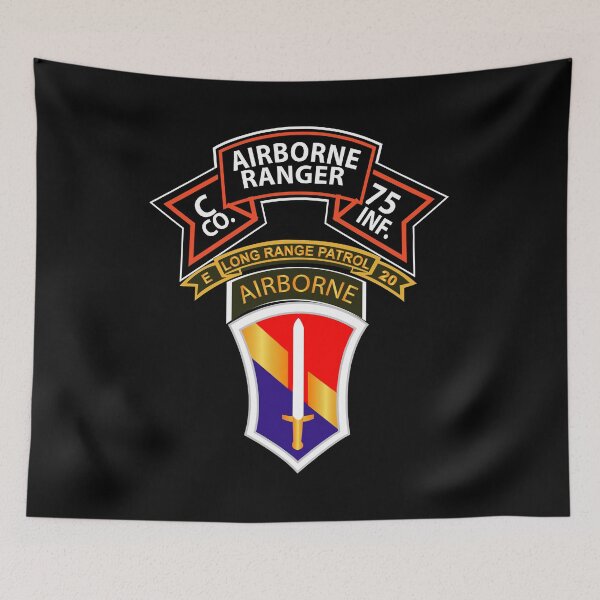 Item preview, SSI - Vietnam - C Co 75th Ranger - 1st FF - E-20 Inf wo DS designed and sold by Military Insignia Products.