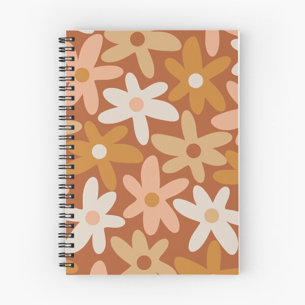 Item preview, Daisy Time Floral Pattern Clay Blush Ochre Putty Earth Tones designed and sold by kierkegaard.