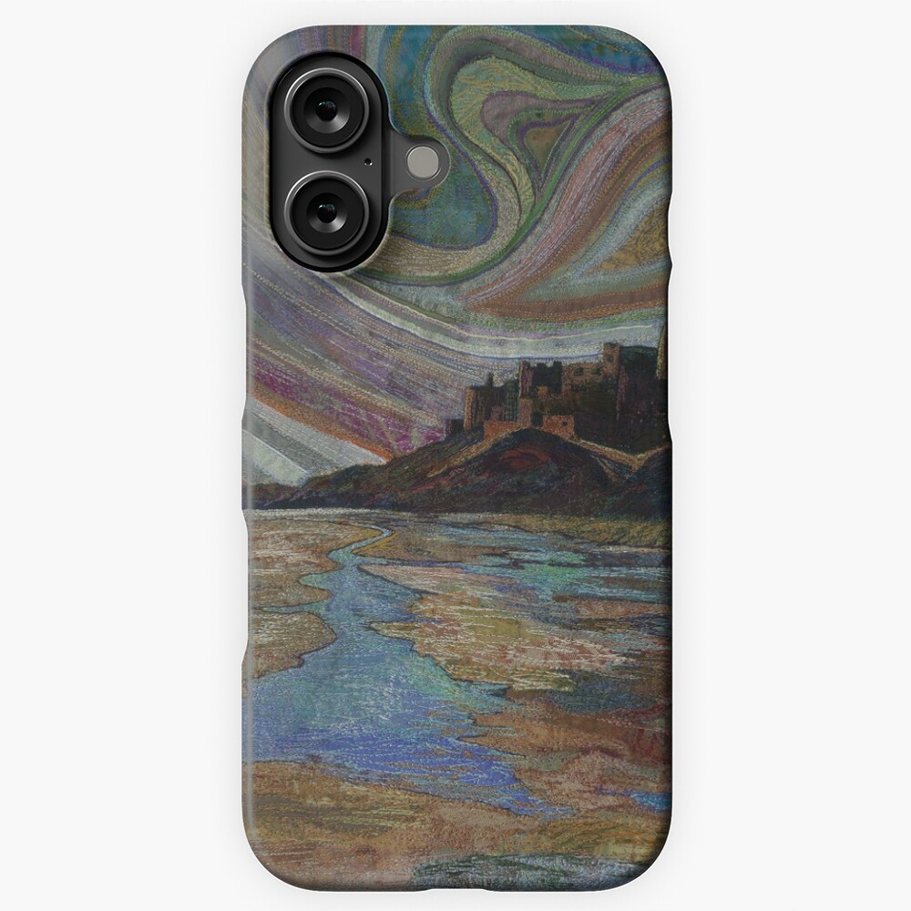 Aperçu de l'œuvre Coque rigide iPhone créée et vendue par RWTextileArt.