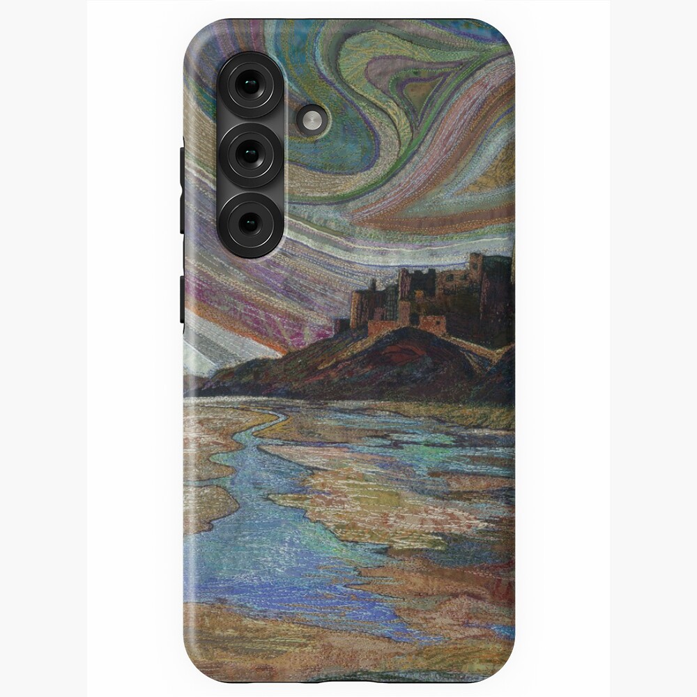 Aperçu de l'œuvre Coque antichoc Samsung Galaxy créée et vendue par RWTextileArt.