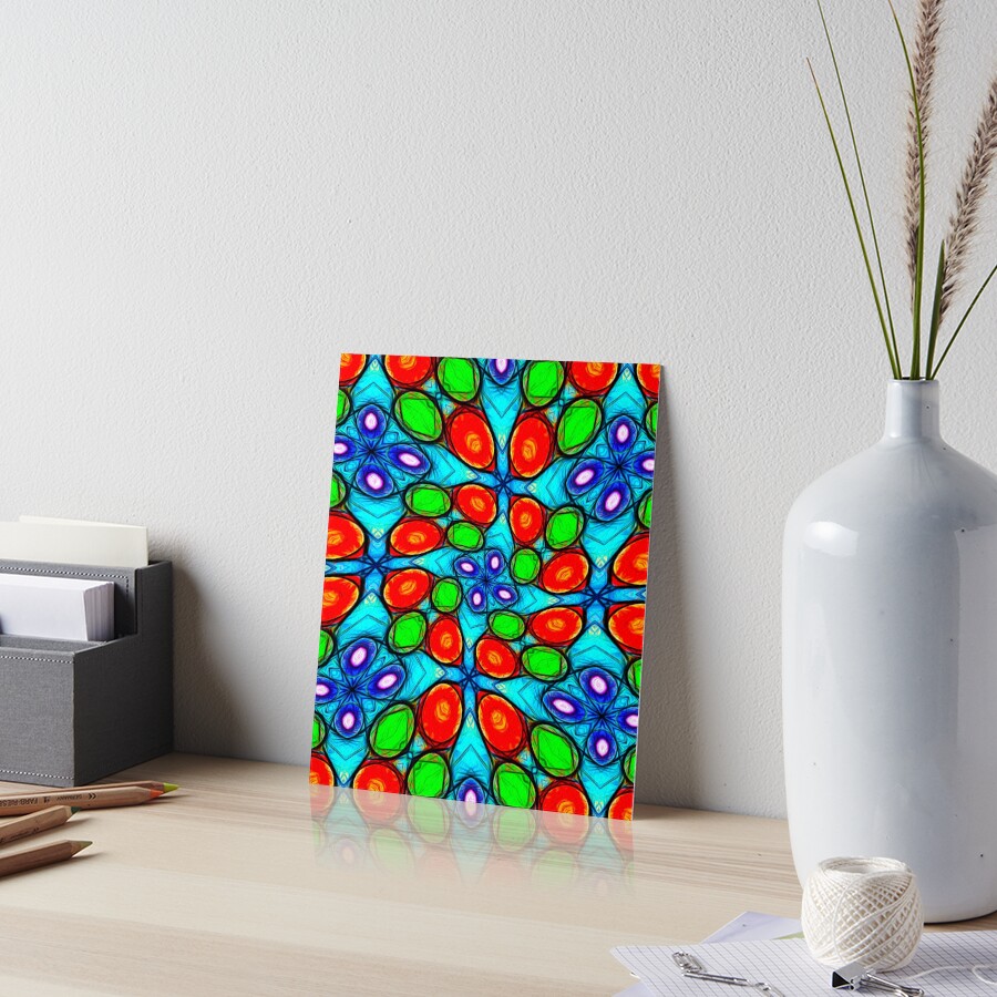 Item preview, Art Board Print designed and sold by Patternflower.