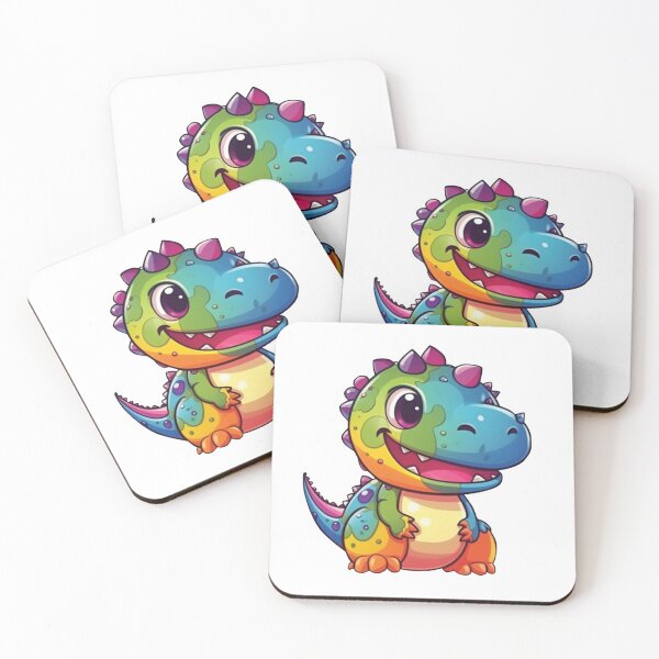 Item preview,  Colorful Dinosaurs Sticker,Cute Dinosaurs,Sticker Dinosaurs Kawaii designed and sold by Ps_ Studio21.