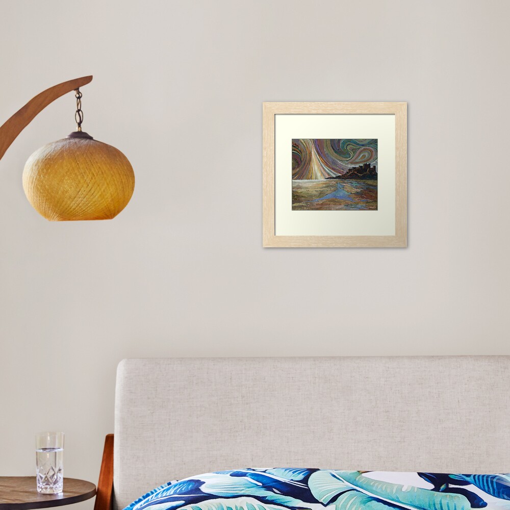 Aperçu de l'œuvre Impression encadrée créée et vendue par RWTextileArt.