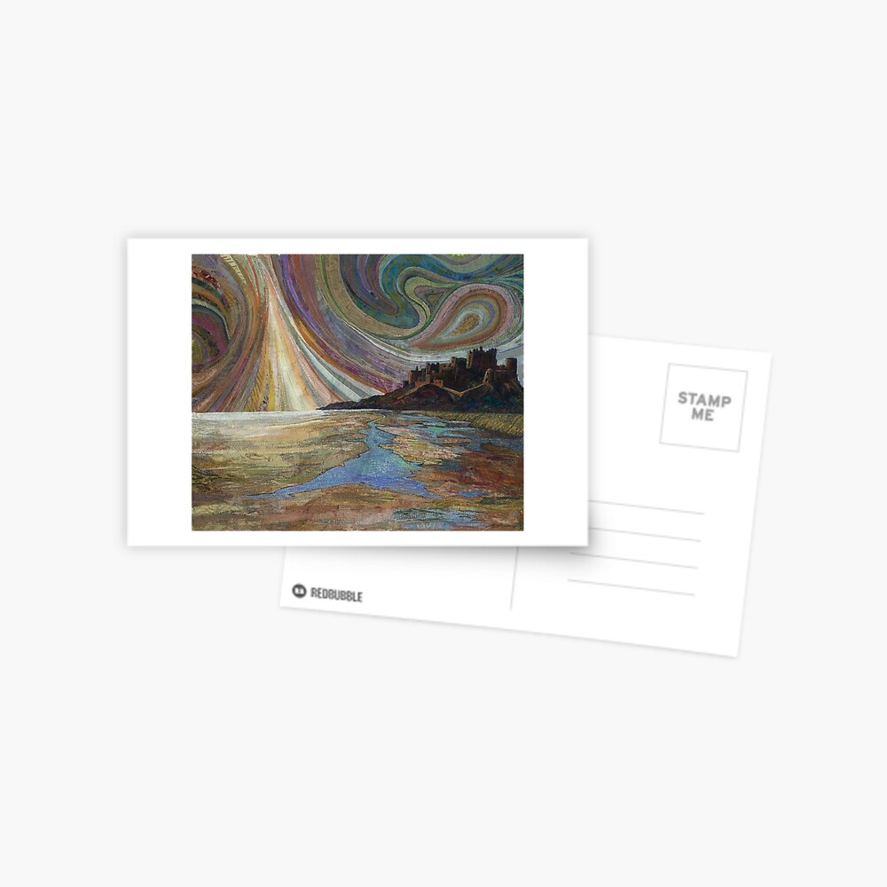 Aperçu de l'œuvre Carte postale créée et vendue par RWTextileArt.