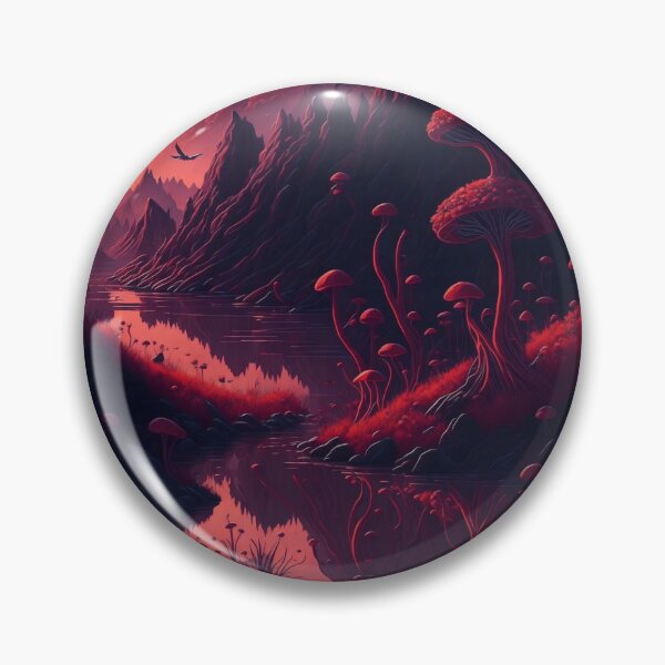 Item preview, Gaze at the silhouettes of planets dotting the sky, adding an element of cosmic fascination to this fantastical design. designed and sold by RedArtG09.
