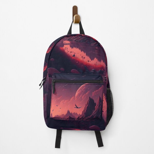 Item preview, Gaze at the silhouettes of planets dotting the sky, adding an element of cosmic fascination to this fantastical design. designed and sold by RedArtG09.