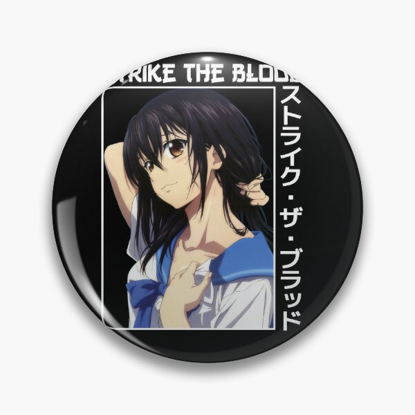 Kojou Akatsuki Strike the Blood Anime Girl Waifu Fanart Sticker