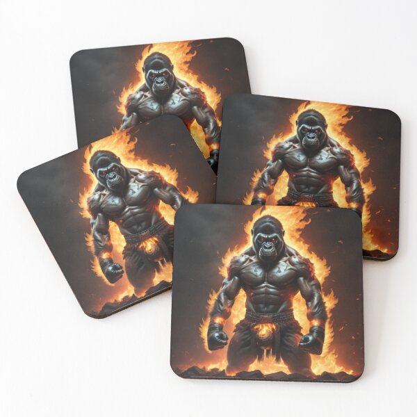 Item preview, Born Fighter - Gorilla Boxer designed and sold by Humanoid  Jungle.