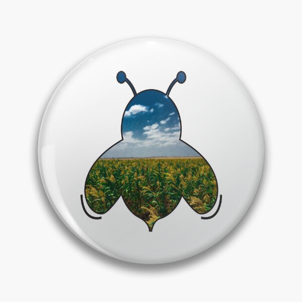 Item preview, Corn field land on bee silhouette  designed and sold by Donutlovers.