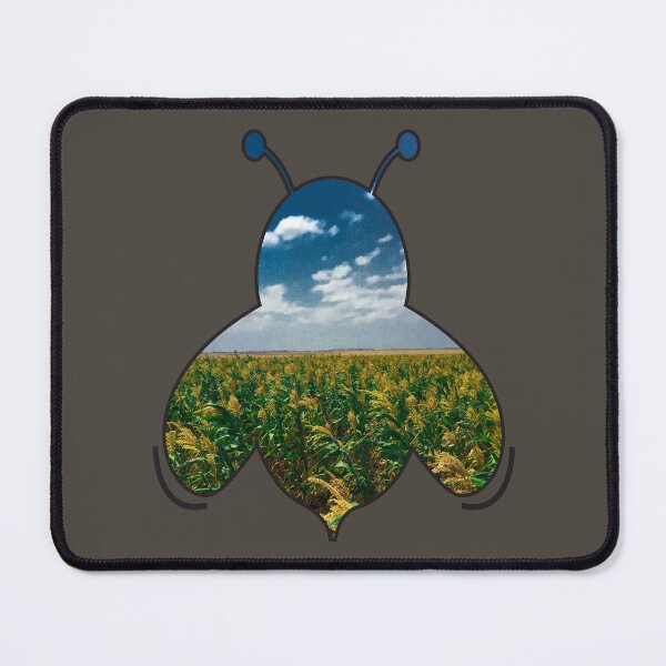 Item preview, Corn field land on bee silhouette designed and sold by Donutlovers.