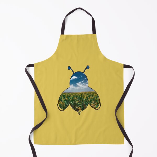 Item preview, Corn field land on bee silhouette designed and sold by Donutlovers.