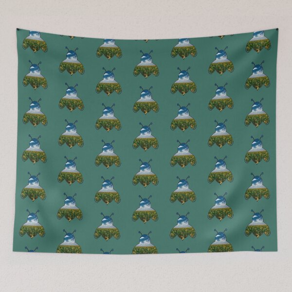 Item preview, Corn field land on bee silhouette  designed and sold by Donutlovers.