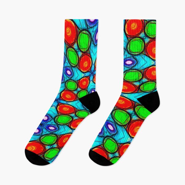 Item preview, Colorful Abstract Flower Pattern designed and sold by Patternflower.