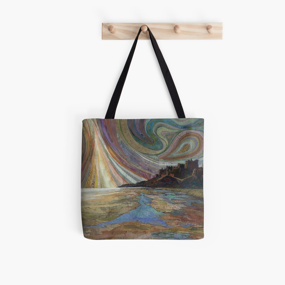 Aperçu de l'œuvre Tote bag doublé créée et vendue par RWTextileArt.