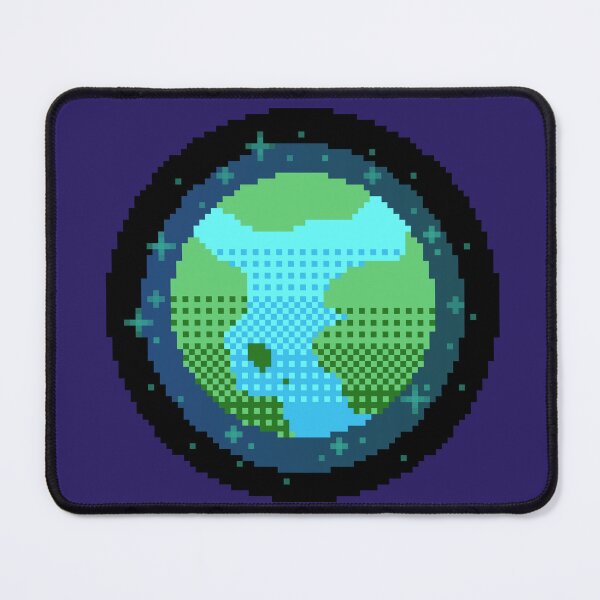 Item preview, Earth Pixel Art designed and sold by Kaiko-Roku.