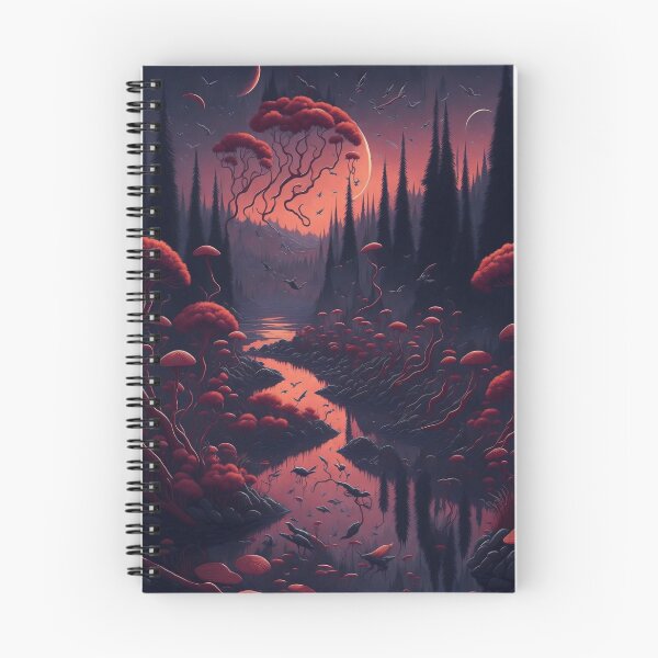 Item preview, Transport yourself to a dreamlike realm where nature's wonders blend with the realm of imagination, creating a truly unforgettable landscape. designed and sold by RedArtG09.