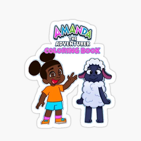 "Amanda The Adventurer" Sticker for Sale by togabiko | Redbubble