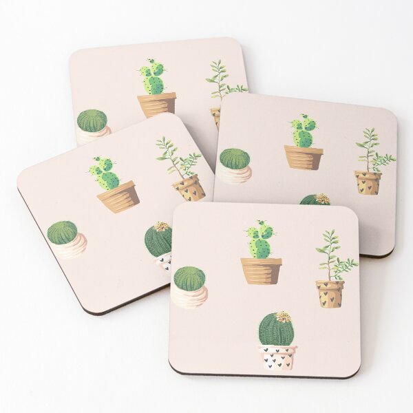 Item preview, Green cactus plants designed and sold by tetibright.