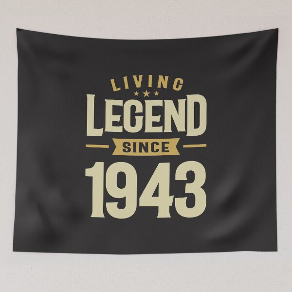 Item preview, Living Legend Since 1943 - 80 Years Awesome! designed and sold by cidolopez.